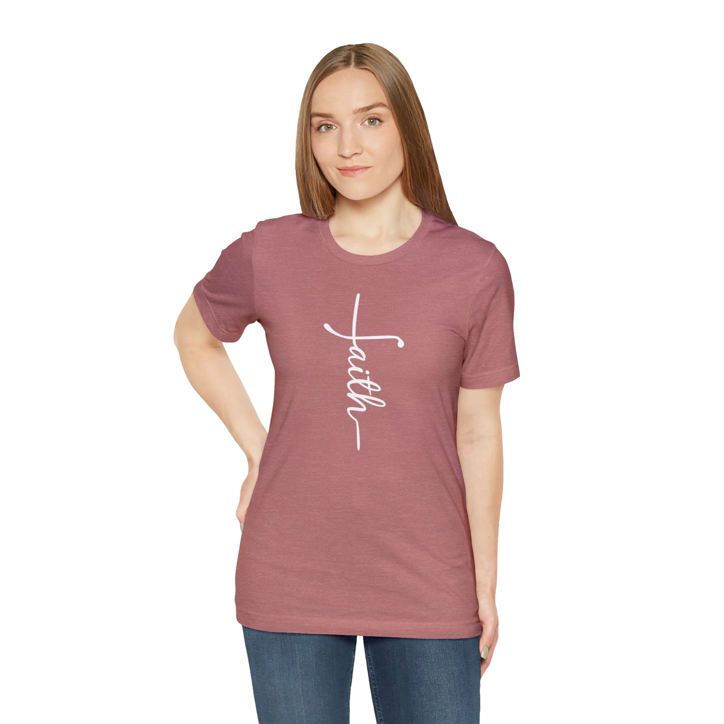 Faith T-Shirt, Unisex Jersey Short Sleeve Tee