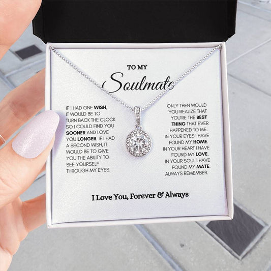 To My Soulmate || Eternal Hope Necklace