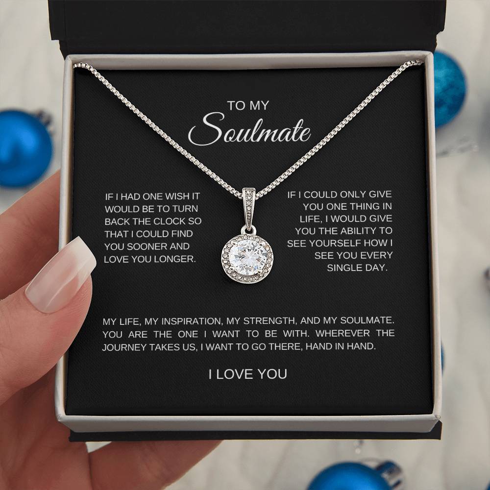 To My Soulmate Eternal Hope Necklace