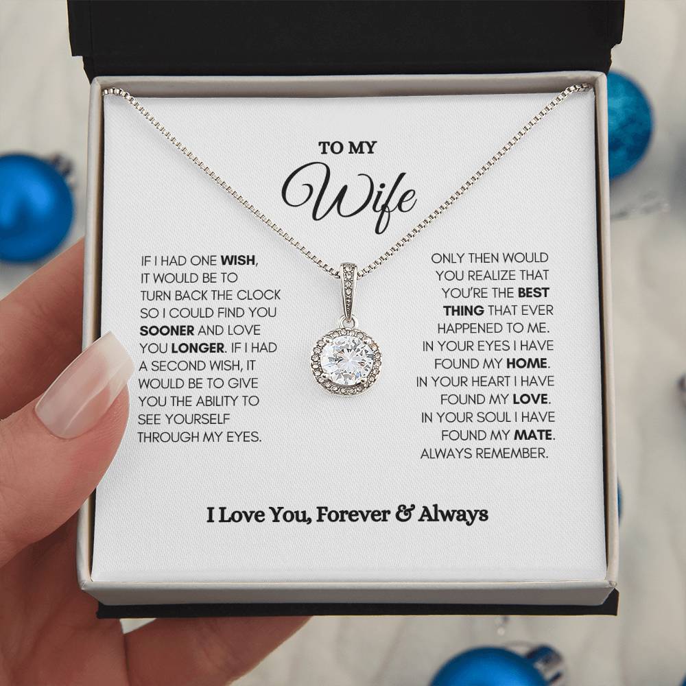 To My Wife Eternal Hope Necklace