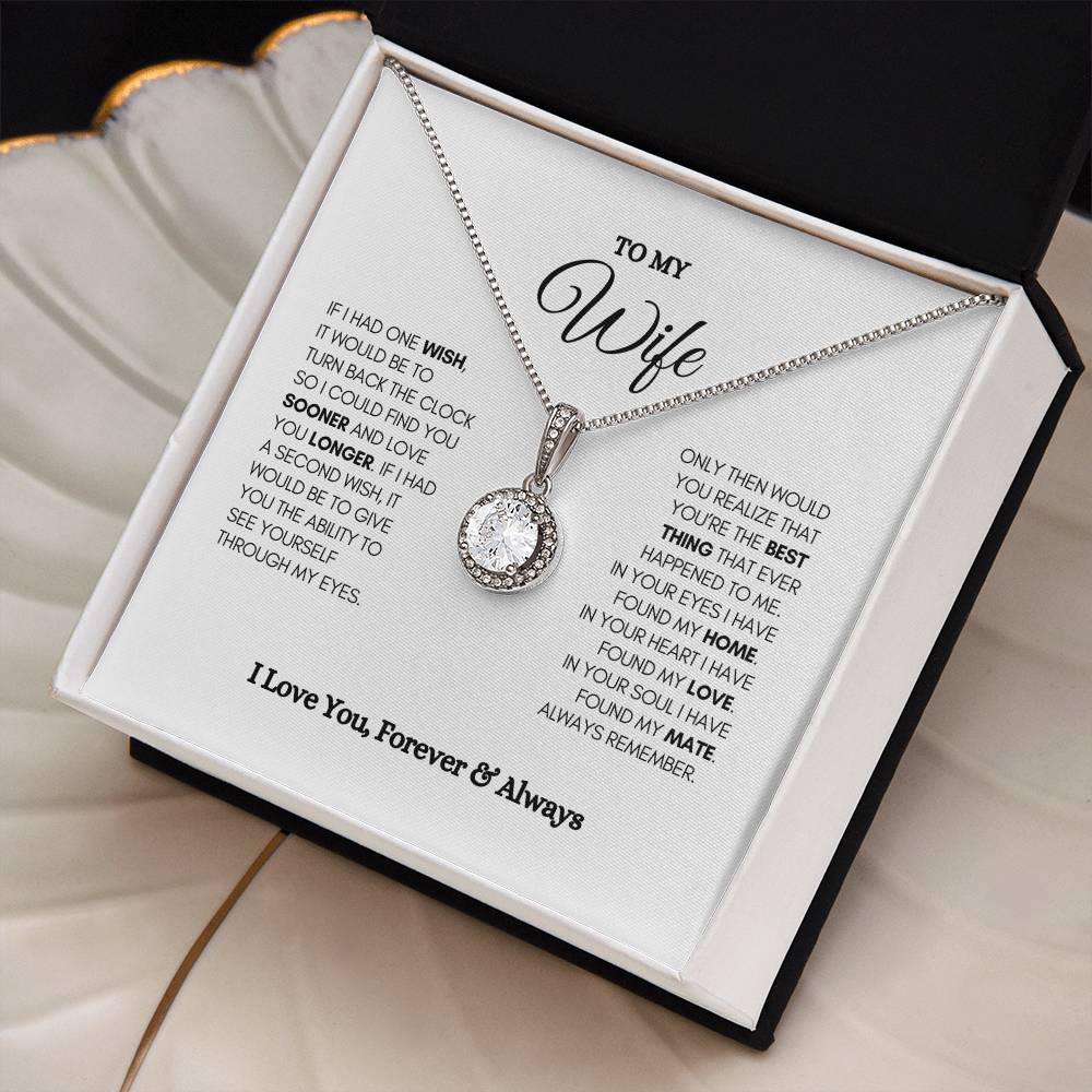 To My Wife Eternal Hope Necklace